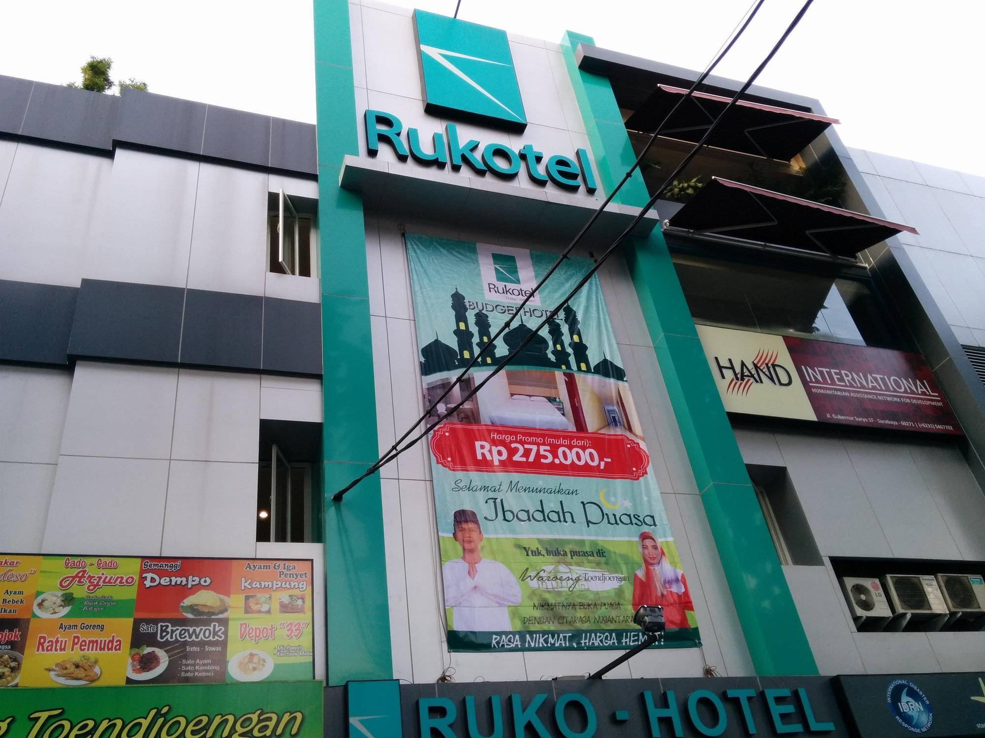 Oyo 277 Rukotel Near Rsu Adi Husada Undaan Kota Surabaya Exterior foto